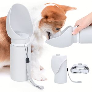 Botella de Agua para Mascotas de Silicona No Tóxica, Sin Olor, con Cordón para Paseos Diarios al Aire Libre - Product Image 4