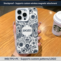 Funda al por mayor para iPhone 17 16 15 Pro Max, diseño floral y a cuadros, cubierta protectora a prueba de golpes, logotipo personalizado disponible, MOQ 1 unidad