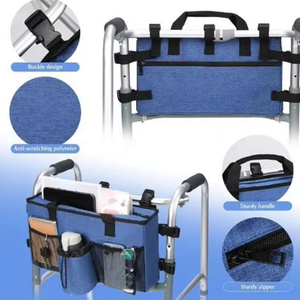Free Sample Walker Organizer Pouch Tote <b>Bag</b> <b>Wheel</b> chair Walker Scooter Transport Chairs <b>Bag</b> - Product Image 1