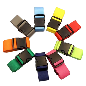 Vente chaude Meilleure Qualité Nylon <span class=keywords><strong>Sangle</strong></span> Réglable Bagages Ceinture Voyage <span class=keywords><strong>Valise</strong></span> Croix <span class=keywords><strong>Sangle</strong></span> Serrure Spécial Sac Pièces Accessoires - Product Image 1