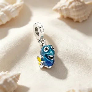 Abalorios <span class=keywords><strong>de</strong></span> tungsteno con diseño <span class=keywords><strong>de</strong></span> Ratatouille, Buscando a Nemo y <span class=keywords><strong>Dumbo</strong></span> para pulseras/collares originales, regalo <span class=keywords><strong>de</strong></span> joyería DIY - Product Image 2