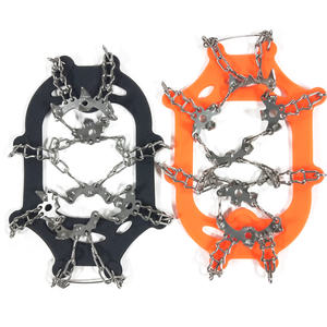 Wholesale Spot Winter Snow Ice Climbing Hiking Wear-Resistant Silicone 19 Tooth 19 Nail Chain Ice Claw Anti Slip <b>Shoe</b> <b>Cover</b> - Product Image 2