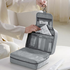 Portable Waterproof Shower Bathroom <strong>Hanging</strong> <strong>Toiletry</strong> <strong>Bag</strong> Travel <strong>Bag</strong> with <strong>Hanging</strong> Hook for <strong>Men</strong> Women - Product Image 1