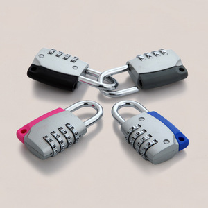 Combination Pad <b>Lock</b> Zinc Alloy Abs Rectangular 4 Digit Mechanical For Bags Hardware Furniture - Product Image 2