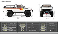 Nuevo 2026 RGT Racing EX86110V2 Pioneer II 1:10 4WD RC Todoterreno Crawler Camioneta Teledirigida RTR Coche de Escalada Realista