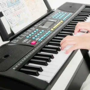 Instrumento Musical electrónico de 61 teclas para niños, Piano de juguete, sintetizador, teclado electrónico, teclado de música