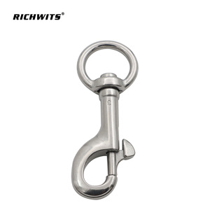 ตะขอเกี่ยวสแตนเลส RICHWITS แบบหมุนได้ 316 ขัดเงา ตะขอเกี่ยวสายจูงสุนัขอเนกประสงค์ - Product Image 2