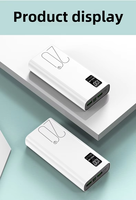 Chargeur portable ultra-fin 22,5W haute capacité 5V 20000mAh, charge ultra-rapide, motif personnalisé, micro USB 5W