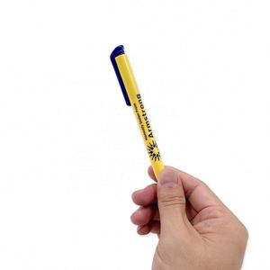 Stylo bille promotionnel personnalisé de haute qualité pour hôtel, en plastique, largeur d'écriture 0,5 mm - Product Image 4
