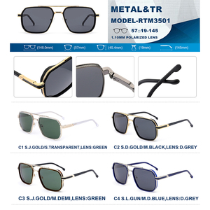2025 ultimi occhiali da sole polarizzati quadrati retrò per donne e uomini Logo personalizzato UV400 occhiali da sole Tac materiale lenti Gafas De <span class=keywords><strong>Sol</strong></span> - Product Image 6