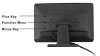 Moniteur d'affichage de voiture universel TFT de 4,3 pouces avec deux ports AV pour vue avant et arrière -001