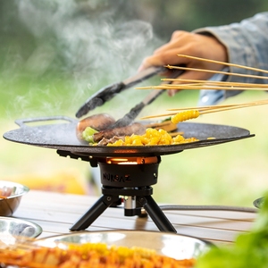 Réchaud de camping pliable à gaz, coupe-vent, haute puissance, avec allumage électronique intégré, pour la randonnée et la cuisine en voyage - Product Image 4