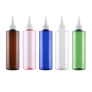 Épaule plate 100ml 200ml applicateur de cheveux à presser colle bouteille en plastique PET avec couvercle torsadé long <span class=keywords><strong>nez</strong></span> pointu bouche pointe couverture - Product Image 6