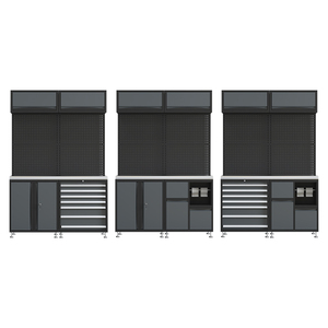 Combo en acier laminé à froid haute résistance |   Armoire à outils et établi pour <span class=keywords><strong>atelier</strong></span> et garage - Product Image 6