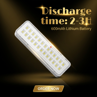 Lampe d'urgence LED portable à 30 SMD à prix abordable, murale et rechargeable, pour camping extérieur