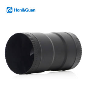 Ventilador de conducto recto ligero de 4 pulgadas de ABS puro con doble aislamiento, potenciador de aire, ventilador de refrigeración en línea de 24V EC para ventilación de invernadero - Product Image 3