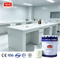 Peinture époxy modifiée résistante aux acides et aux alcalis EP604, revêtement anticorrosion à base de solvant pour réservoirs chimiques et fosses en béton