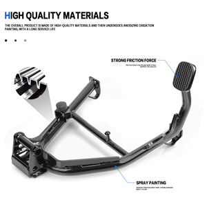 Support central de stationnement en acier robuste pour moto <span class=keywords><strong>HONDA</strong></span> XL750 <span class=keywords><strong>TRANSALP</strong></span> <span class=keywords><strong>750</strong></span> - Product Image 2