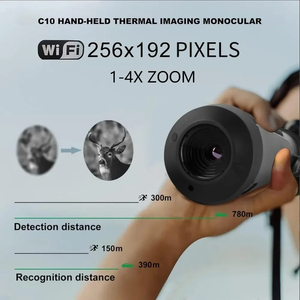 Monocular Térmico 256x192, Cámara de Imagen Térmica Infrarroja de 50Hz, Visión Nocturna IP66, Aplicación de Foto y Video - Product Image 3