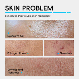 LAIKOU ชุดผลิตภัณฑ์ดูแลผิวสำหรับผู้ชาย, ชุดควบคุ<span class=keywords><strong>ม</strong></span>น้ำมัน<span class=keywords><strong>ม</strong></span><span class=keywords><strong>อย</strong></span><span class=keywords><strong>เจอร์</strong></span><span class=keywords><strong>ไร</strong></span>ซิ่งสำหรับใช้ประจำวัน - Product Image 4