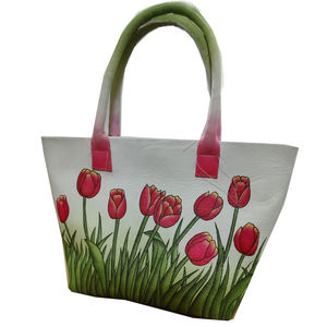 Bolso de Mano de Cuero Genuino de Lujo, Moderno, con Diseño Estampado Nuevo, Dos Asas, para Uso Diario y Oficina - Product Image 2