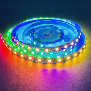 <span class=keywords><strong>WS2812b</strong></span> <span class=keywords><strong>5V</strong></span> individualmente direccionable RGBIC Pixel Led tira de luz 30/60/144 Leds/M IP20 IP65 IP67 Bar KTV Nightclub Project - Product Image 3