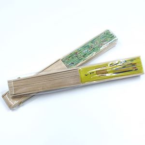 Abanico de Mano Ecológico Personalizado con Logotipo Pintado, Abanico Plegable de Madera Reutilizable de 23 cm para Regalos Promocionales - Product Image 6