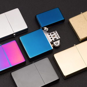 <span class=keywords><strong>Briquet</strong></span> à kérosène <span class=keywords><strong>ZORRO</strong></span> coupe-vent, surface lisse, coins carrés, <span class=keywords><strong>briquet</strong></span> à huile classique - Product Image 3