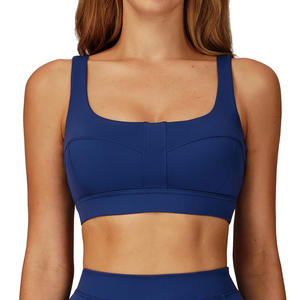 Disko Sport Soutien-gorge de sport pour femme, col rond, résistant aux chocs, pour yoga, fitness, course à pied 4509 - Product Image 5