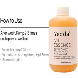OEM/ODM 250ml Agent de protection thermique concentré haute brillance Contrôle des <span class=keywords><strong>boucles</strong></span> N ° 7 Huile adhésive, Essence de traitement des <span class=keywords><strong>cheveux</strong></span> Essence - Product Image 3