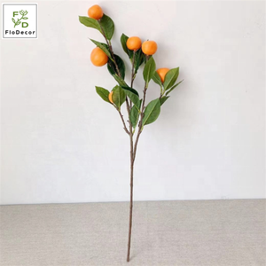 Nhân Tạo <span class=keywords><strong>Mandarin</strong></span> Orange Chi Nhánh Trang Trí Nội Thất Trái Cây Nhà Cửa Hàng Nhà Hàng Lễ Hội Trang Trí Đám Cưới - Product Image 6