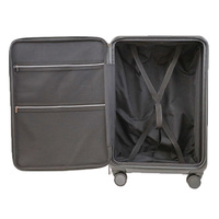 Valise de voyage d'affaires Oxford à 4 roues pivotantes, bagage léger unisexe, bagage cabine