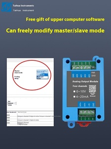Công nghiệp <span class=keywords><strong>RS485</strong></span> mod-<span class=keywords><strong>bus</strong></span> analog đầu ra mô-đun TD-31 4-kênh 4-20mA 0-10V điện áp hiện tại tín hiệu chuyển đổi DC24V cho PLC taihua - Product Image 3