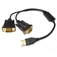 Nuevo Adaptador Convertidor USB a Serial RS232 de 2 Puertos FTDI 2026 con Cubierta de PVC y Trenzado de Cobre Puro para Uso en Computadoras