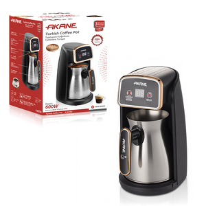 AKANE <span class=keywords><strong>Cafetière</strong></span> <span class=keywords><strong>turque</strong></span> 300ml 600W, fonctionnement en un clic, machine à café, eau et lait, chauffe-eau numérique A.82702 - Product Image 6