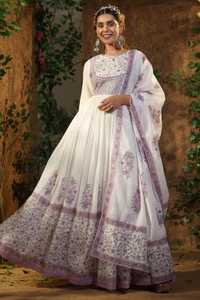 ชุดเดรสสไตล์อินเดียชุดเดรสสำหรับปาร์ตี้ชุดเดรส2023สไตล์อินเดียแบบดั้งเดิม - Product Image 6