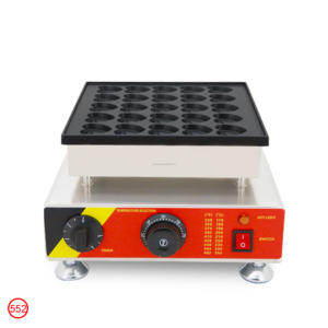 <span class=keywords><strong>Gaufrier</strong></span> professionnel en acier inoxydable en forme de cœur, 35 cavités, avec minuterie et température réglables, équipement de boulangerie pour cafés - Product Image 3