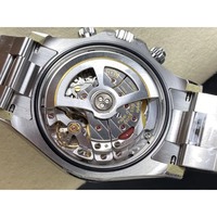 Montres de plongée de luxe en acier inoxydable VS Factory, cristal saphir, chronographe, mouvement mécanique entièrement automatique 4131/4130, date