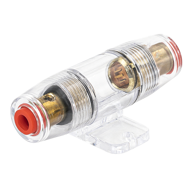 20A~120V Inline AGU Waterproof Fuse Box Fits for 4 8 10 Gauge Wire 10x38 Fuse Holder