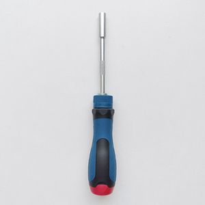 Destornillador magnético DIY de 239x36mm con mango antideslizante, varilla de trinquete extendida con broca y tapa final, sistema métrico - Product Image 1