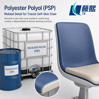 Polyol de polyester PSP de qualité supérieure pour sièges auto-adhésifs durables pour aéroports et trains à grande vitesse