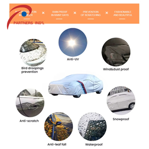 Zpartners <span class=keywords><strong>Housse</strong></span> de <span class=keywords><strong>voiture</strong></span> pleine grandeur de haute qualité Imperméable coupe-vent <span class=keywords><strong>Anti</strong></span>-gel <span class=keywords><strong>Anti</strong></span>-rayures <span class=keywords><strong>Housse</strong></span> de <span class=keywords><strong>voiture</strong></span> étanche extérieure - Product Image 6