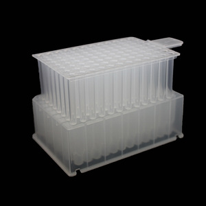 แผ่นไมโครเพลทแบบมีรูแม่เหล็ก Yongyue 96 หลุม พร้อมด้ามจับ ฐานแบน ทำจากวัสดุ PP สำหรับห้องปฏิบัติการ - Product Image 2