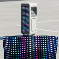 Bande lumineuse intelligente WS2812B DC12V, panneau matriciel flexible à LED, écran couleur numérique programmable, adressable individuellement