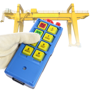 Control Remoto Inalámbrico Industrial de 6 Botones y Una Sola Velocidad para Polipasto de Cable Metálico, Fácil de Usar y Confiable - Product Image 1