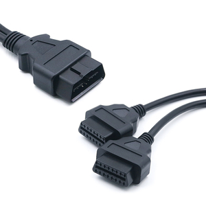 Cable adaptador OBD 2 en 1 tipo Y, extensión de 16 pines macho a hembra, 1 a 2 conector macho hembra, Cable OBD2 para máquina OBD - Product Image 6