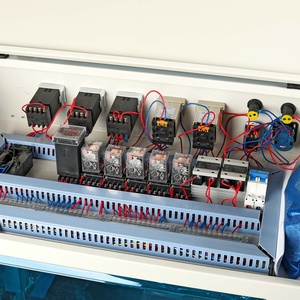 BF650 Fully Automatic Long Trip Wood Wrapping <b>Shrink</b> Packaging Machine for Food POF Film Side Sealing PLC Components - Product Image 5