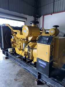 Générateur industriel diesel d'occasion de marque Komatsu SAA6D140-P580 400 kW avec ATS, type silencieux et châssis ouvert pour charges lourdes - Product Image 6