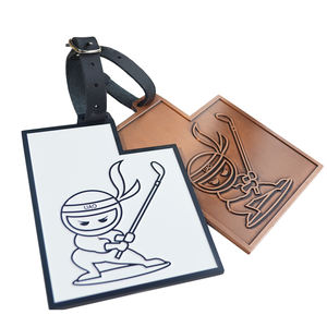 Usine Alliage <span class=keywords><strong>de</strong></span> zinc Métal <span class=keywords><strong>Golf</strong></span> Club Personnalisé Membership Bag Tag Cuivre <span class=keywords><strong>Golf</strong></span> Bag Tags Custom - Product Image 2
