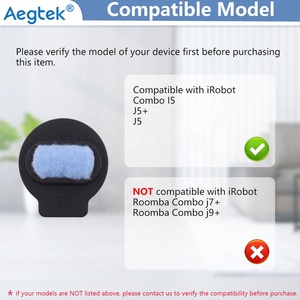 Combo I5 I5 + J5 J5 + Accesorios Paquete de 5 Tapas de <span class=keywords><strong>Mecha</strong></span> de Agua para <span class=keywords><strong>Robot</strong></span> Aspirador IRobot Roombas - Product Image 2